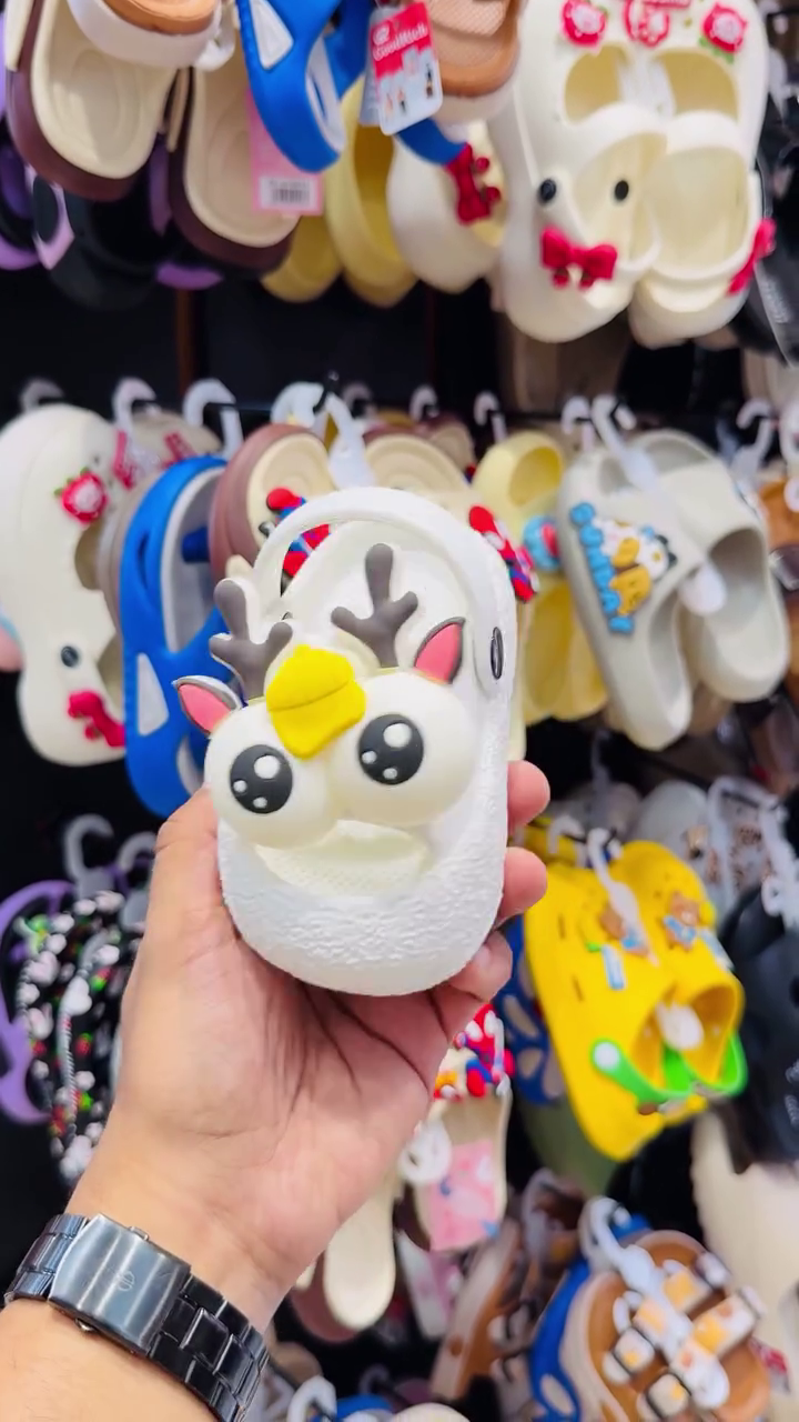 🦌 Adorable Baby Reindeer Clogs – Cute, Comfy & Trendy